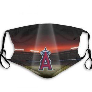California Angels Face Mask Double Layer w/ Filter